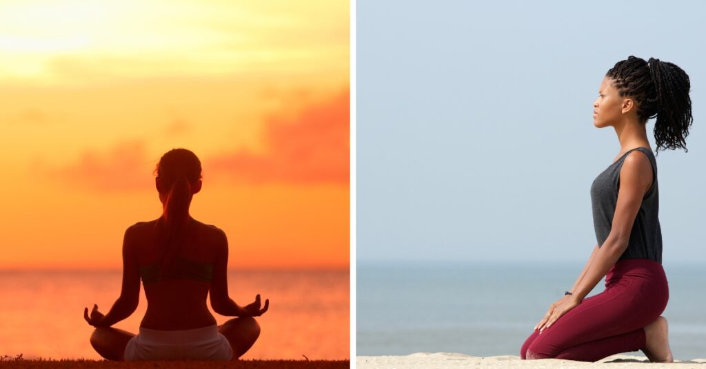 la meditación es una práctica para encontrar la paz interior